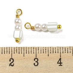 ABS Plastic Imitation Pearl Pendants&nbsp;KK-C046-03A