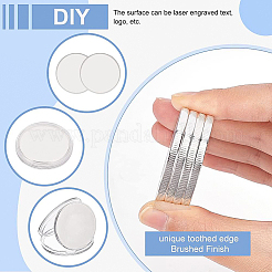 8Pcs Blank Iron Discs&nbsp;FIND-BC0003-46S