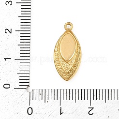 304 Stainless Steel Pendant Cabochon Settings&nbsp;SA-CBA038A-04G