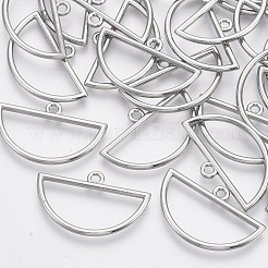 Alloy Open Back Bezel Big Pendants&nbsp;PALLOY-S132-002