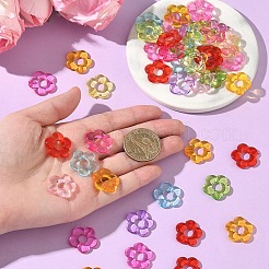 120Pcs Transparent Acrylic Bead Frame&nbsp;MACR-YW0004-43