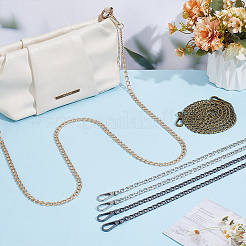 8Pcs 4 Colors Iron Curb Chain Purse Chains&nbsp;FIND-GO0004-62