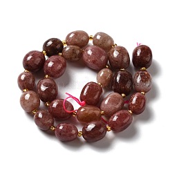 Natural Strawberry Quartz Beads Strands&nbsp;G-B028-B01