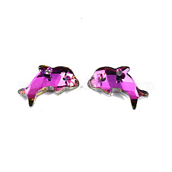 Electroplated Glass Pendants&nbsp;EGLA-N006-059