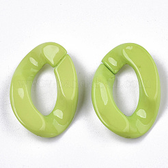 Opaque Acrylic Linking Rings&nbsp;OACR-S036-001B-G04