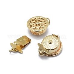 Yellow Gold Filled Filigree Box Clasps&nbsp;KK-L183-013G