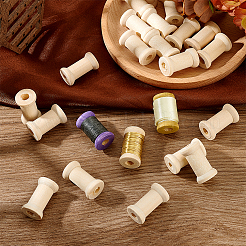 Wooden Bobbin&nbsp;FIND-WH0148-799