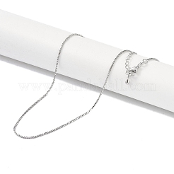 Brass Box Chain Necklaces&nbsp;KK-P266-03P