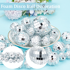 7 Styles Christmas Foam Disco Ball Decoration&nbsp;DIY-OC0013-12