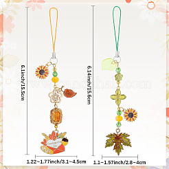 Thanksgiving Day DIY Mobile Straps Making Kit&nbsp;DIY-SC0032-69