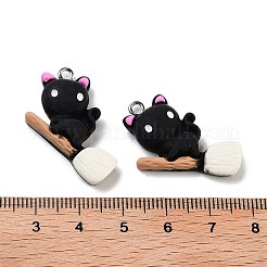 Halloween Theme Opaque Resin Pendants&nbsp;RESI-N039-88