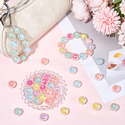 100Pcs Transparent Acrylic Beads&nbsp;TACR-SC0002-70