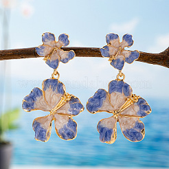 Alloy Enamel Stud Earrings for Women&nbsp;WG594FD-01