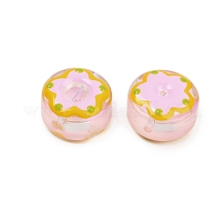 UV Plating Transparent Glass Beads&nbsp;LAMP-R004-03F