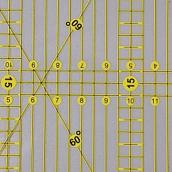 Acrylic Quilters Ruler&nbsp;AJEW-WH0121-41