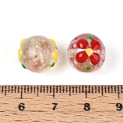 Luminous Handmade Gold Sand Lampwork Beads&nbsp;LAMP-N035-04