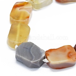 Natural Botswana Agate Beads Strands&nbsp;G-F725-14