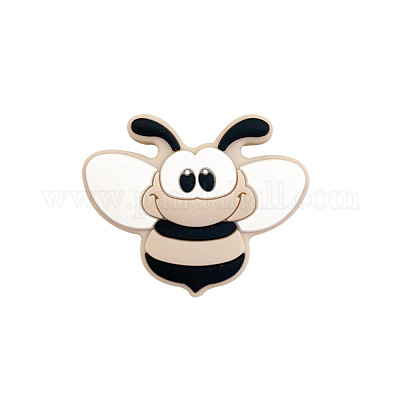 Bees Silicone Beads&nbsp;PW-WG9F082-06-1