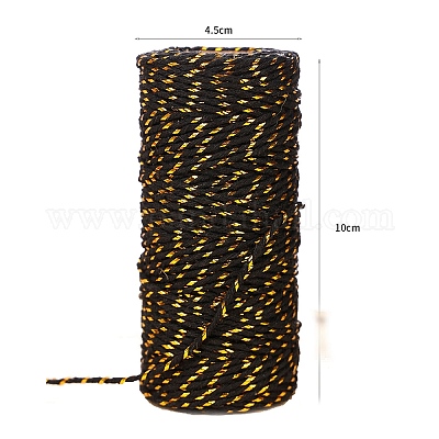 Cotton Metallic String Threads&nbsp;PW-WG20732-02-1