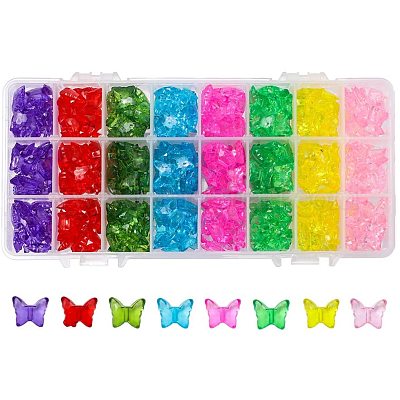 Transparent Acrylic Beads&nbsp;TACR-PH0001-10-1