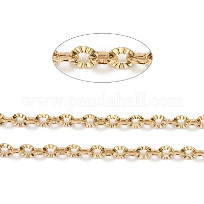 Ion Plating(IP) 304 Stainless Steel Cable Chains&nbsp;CHS-N002-02A-G-1