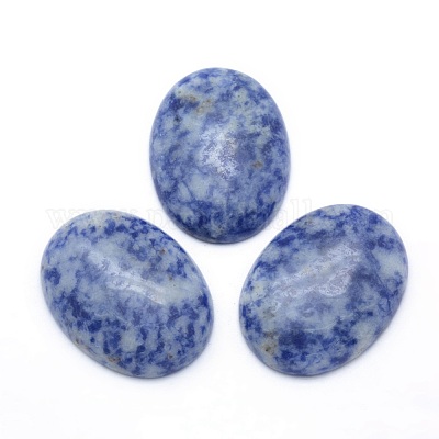 Natural Blue Spot Jasper Cabochons&nbsp;G-P393-I09-1