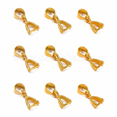 Brass Ice Pick Pinch Bails&nbsp;KK-KK06-G-1