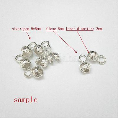 Brass Bead Tips&nbsp;KK-N0070-01S-B-1