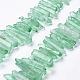 Natural Quartz Crystal Points Beads Strands&nbsp;G-K181-B02-1