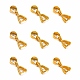 Brass Ice Pick Pinch Bails&nbsp;KK-KK06-G-1