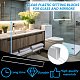 200Pcs Transparent Acrylic Sheets&nbsp;FIND-GA0007-20A-4