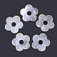 Edge Golden Plated Capiz Shell Pendants&nbsp;SHEL-S276-57-1