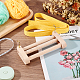 Wooden Webbing Retainer Knitting Tool&nbsp;TOOL-WH0051-80-4