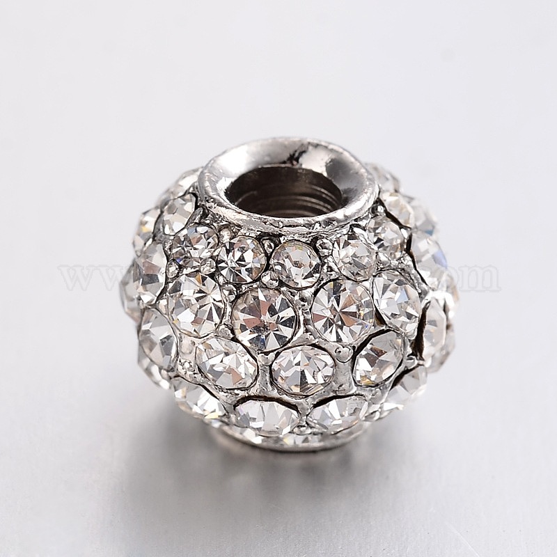 LaBenie Pharmacist Heart Charm Bead - Alloy Dangle With Clear Crystals, Fits Pandora & Similar Bracelets
