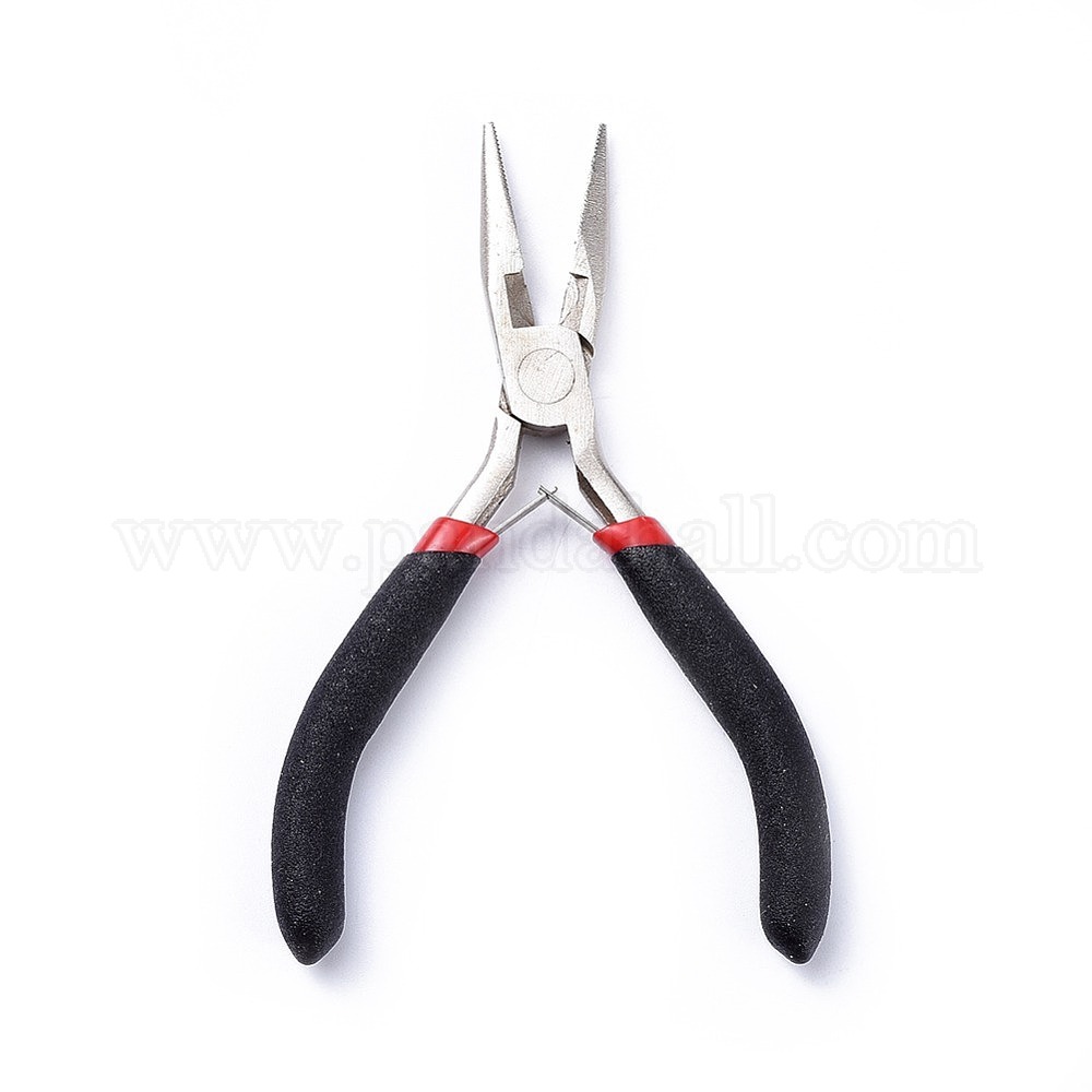 Wholesale 5 inch Carbon Steel Rustless Chain Nose Pliers - Pandahall.com