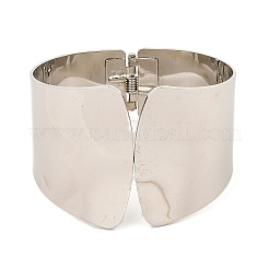 Iron Wide Plain Bangles for Women&nbsp;BJEW-L629-09P