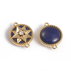 Natural Mixed Gemstone Links connectors&nbsp;KK-L196-01