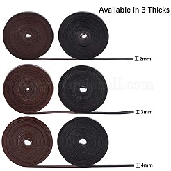 Flat Cowhide Leather Cord&nbsp;WL-GF0001-08C-02