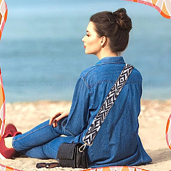 Ethnic Style Adjustable Polyester Bag Straps&nbsp;FIND-WH0112-02B