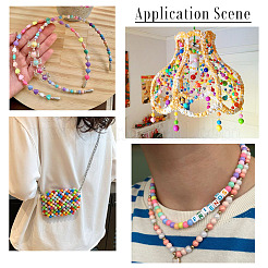 100G 357Pcs Opaque Acrylic Beads&nbsp;OACR-TA0004-15