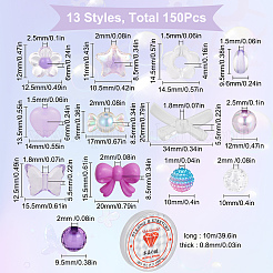DIY Cute Beaded Stretch Bracelet Making Kit&nbsp;DIY-SC0020-60B