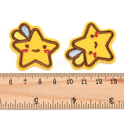 Polyester Computerized Embroidery Cloth Iron on Sew on Patches&nbsp;PATC-L001-15