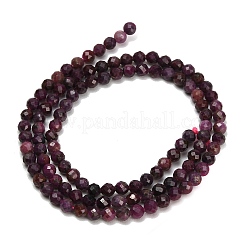 Natural Ruby Beads Strands&nbsp;GG-CBA77FB-B09-3mm