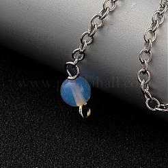 Opalite Sphere Dowsing Pendulums&nbsp;BJEW-E292-A11