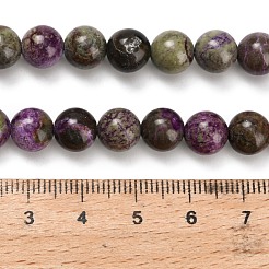 Natural Atlantisite Stichtite Beads Strands&nbsp;G-Z110-C06-8mm