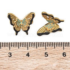 304 Stainless Steel Enamel Beads&nbsp;STAS-A139-01G
