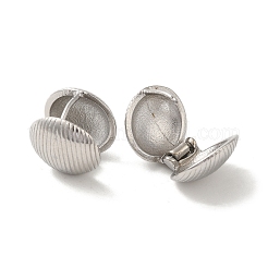 Non-Tarnish 304 Stainlee Steel Hoop Earring&nbsp;EJEW-Z045-13P
