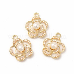 ABS Plastic Imitation Pearl Pendants&nbsp;PALLOY-I217-17G