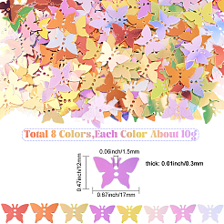 80G 8 Colors PVC Plastic Pendants&nbsp;KY-SC0002-43