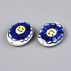 Handmade Porcelain Beads&nbsp;PORC-T134-14M